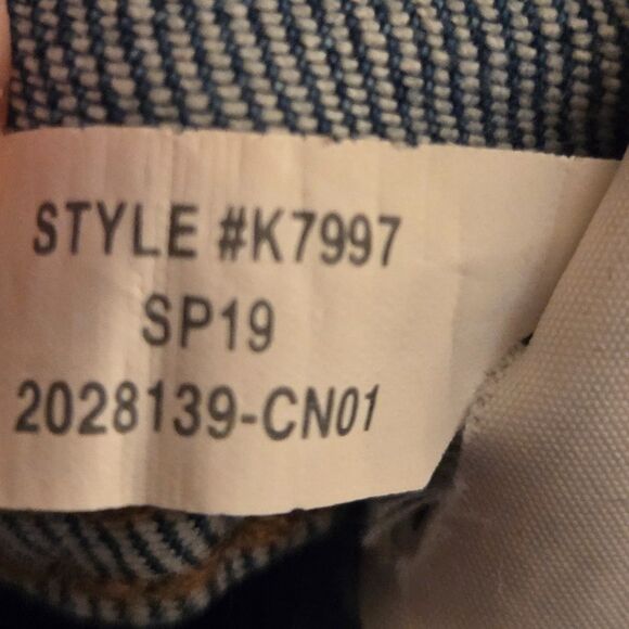 Madewell Slim Wide-Leg Crop, Garrett Wash/Medium, Slimming and Trendy! Sz 27 - Picture 11 of 13